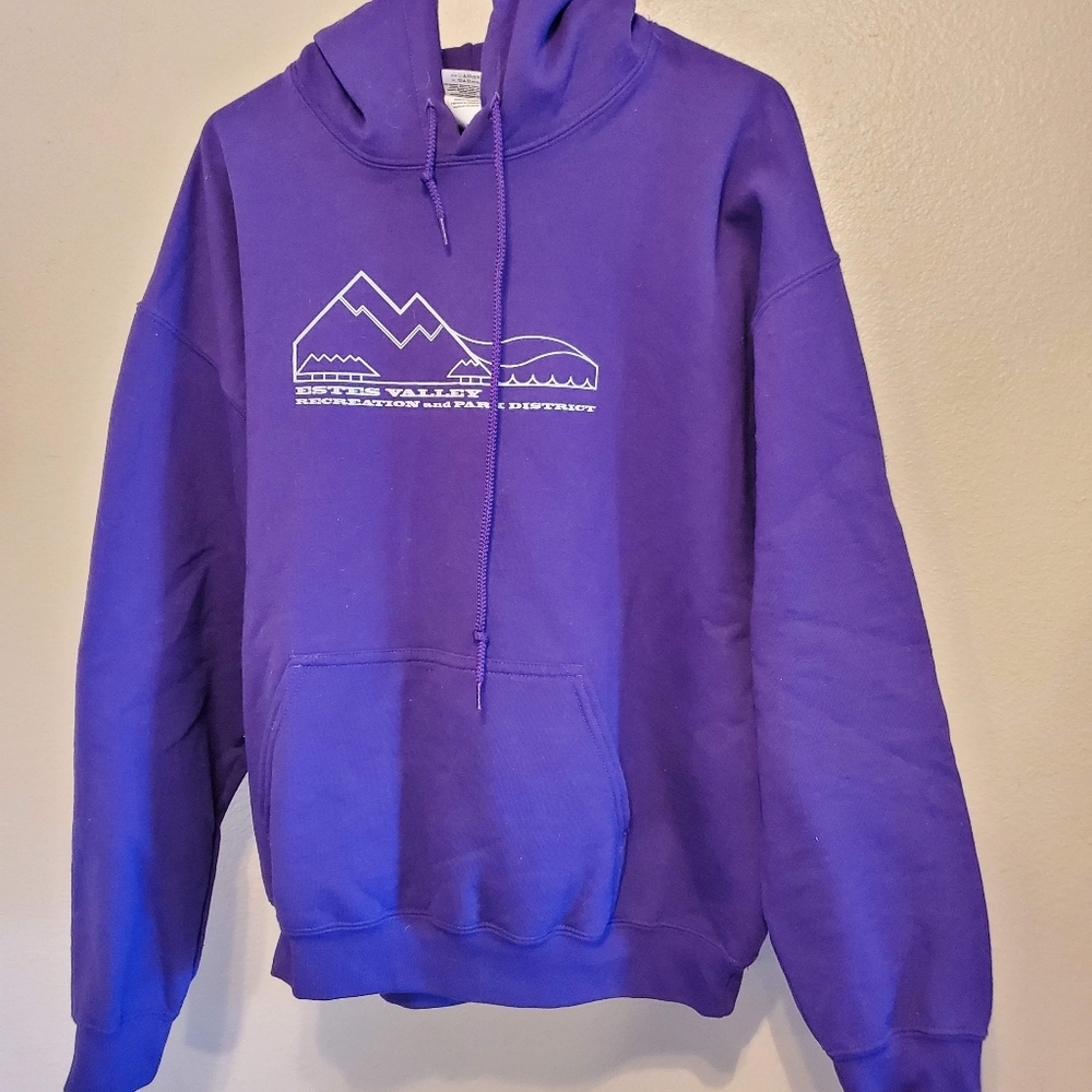 Women's Sz L Purpke Hoodie